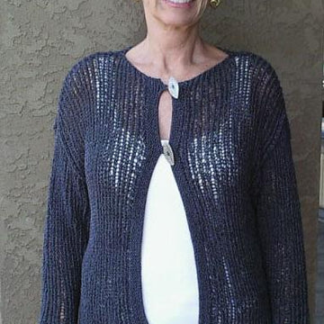 Simple Blue Cardigan