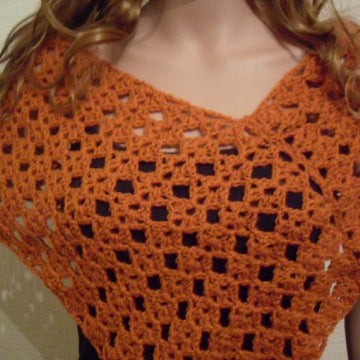 Diamond Poncho / Evening Shawl