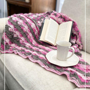 Blushing Camo Blanket