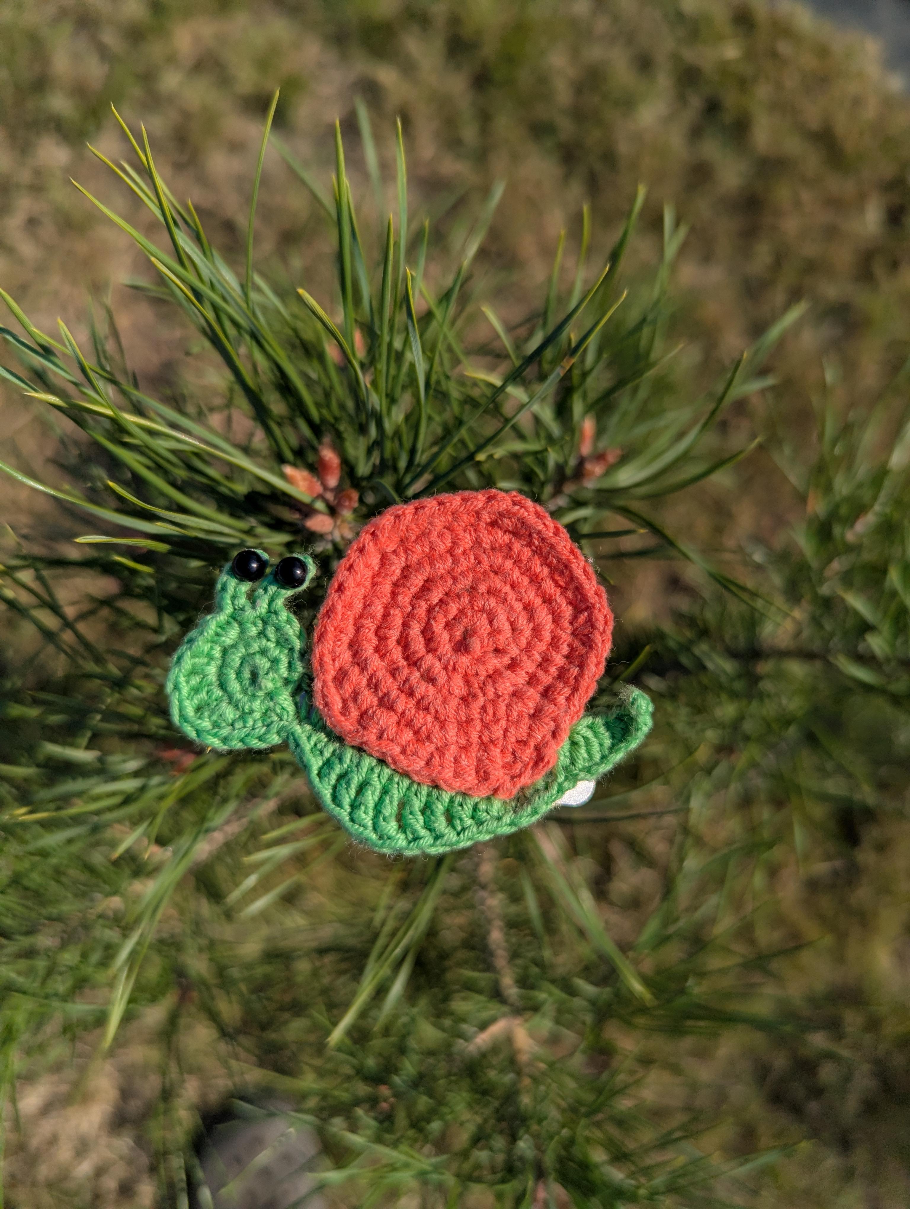 Snail Hair Clip English-US
