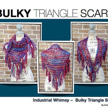 Bulky Triangle Scarf