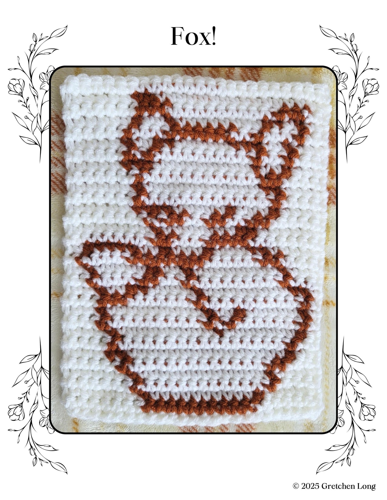 Fox Tapestry Crochet Pattern