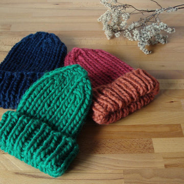 Ribbed Beanie Hat