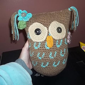 Owl Toy or Bag Crochet Pattern