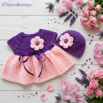 Baby Dress and Hat