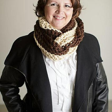 Crochet Scarf Chunky and Chic