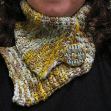 Luxurious Loom-Knit Neckwarmer