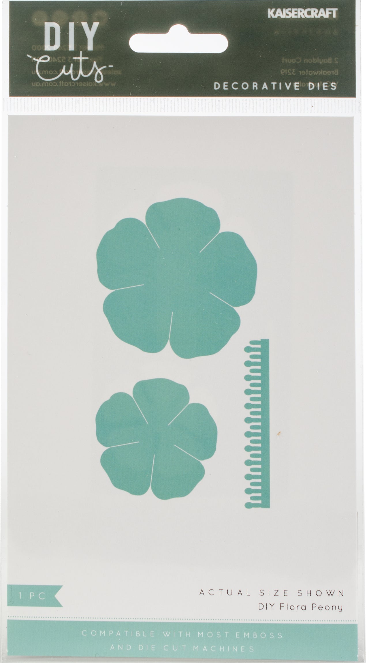 Kaisercraft Decorative Die - DIY Flora Pansy - 2.375x4 in
