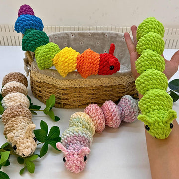 Caterpillar Crochet No Sew