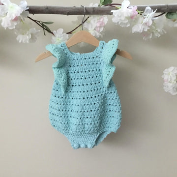 Mia Baby Girl Frill Romper N 666