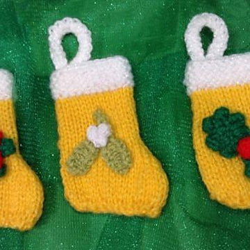 Holly Christmas Stocking