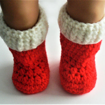 Santa Hat and Baby Boots # 331