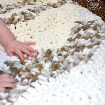 Desert Waves Baby Blanket