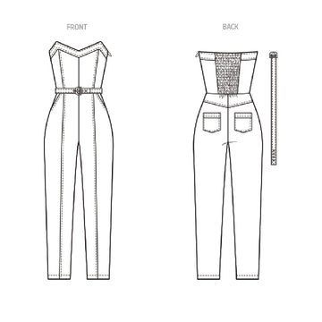 McCall's Misses' Jumpsuit by Brandi Joan M8360 - Sewing Pattern