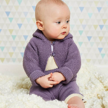 Baby Boom Baby Dungarees and Hooded Jacket