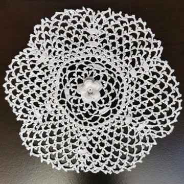 Antique rose doily