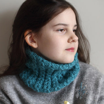 Lark Neck Warmer for Aran
