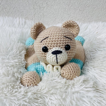 Lovey Blanket Bear Security Blanket Teddy