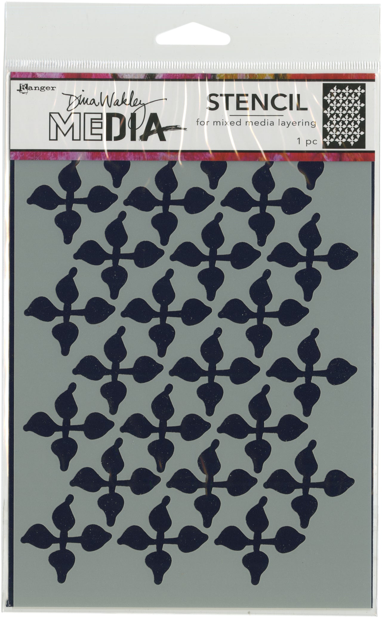 Ranger Dina Wakley Media Stencils 9"X6" - Wallpaper