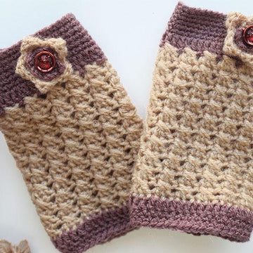 Hand warmer for baby- Crochet Pattern