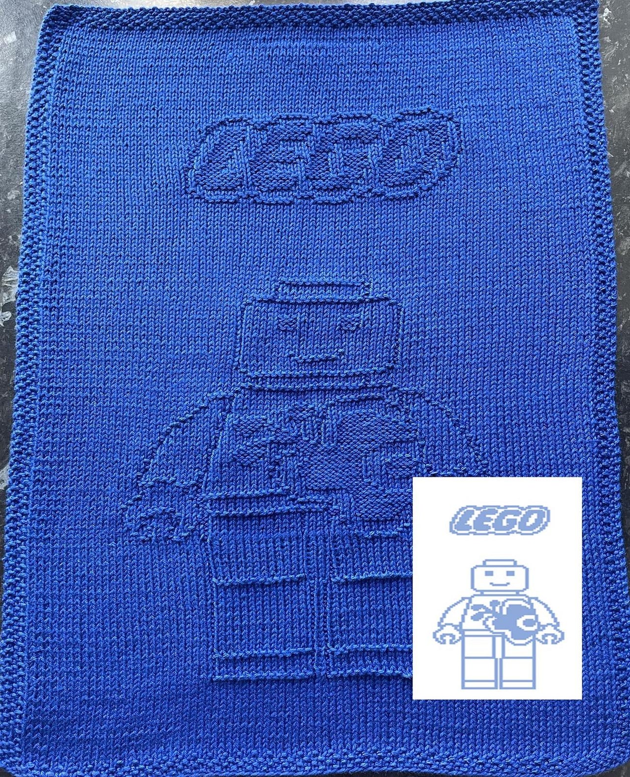 Nr. 827 - Lego man guest towel