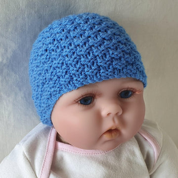 Cody - Prem baby moss stitch beanie
