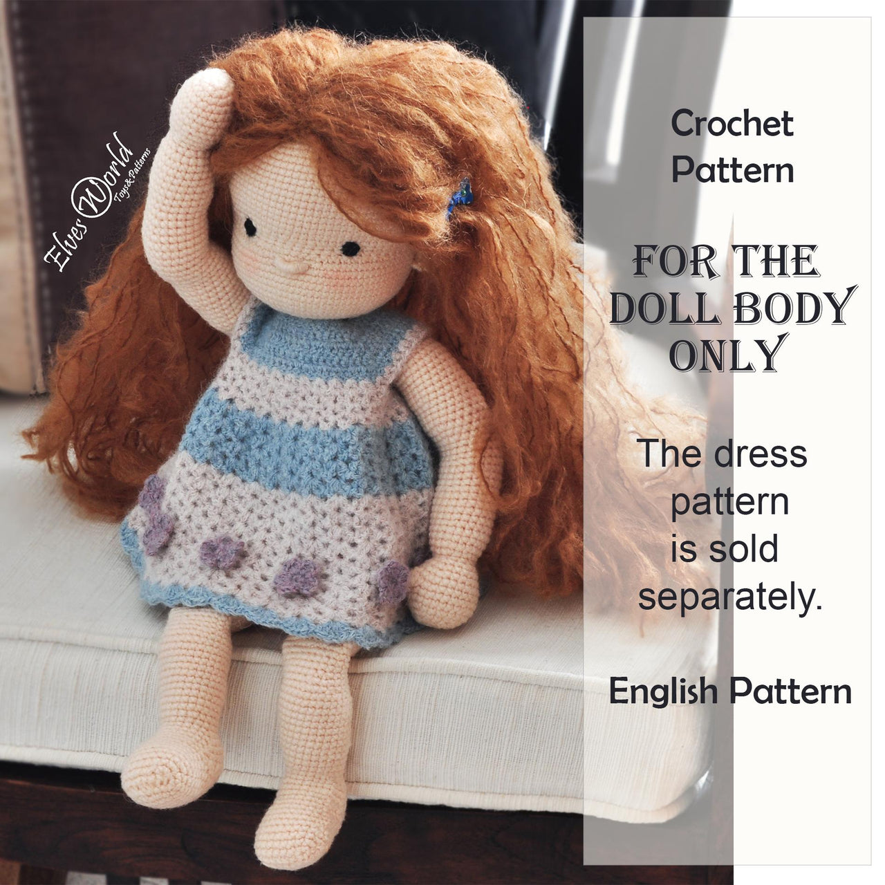 Waldorf Crochet Doll body