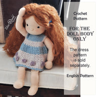 Waldorf Crochet Doll body