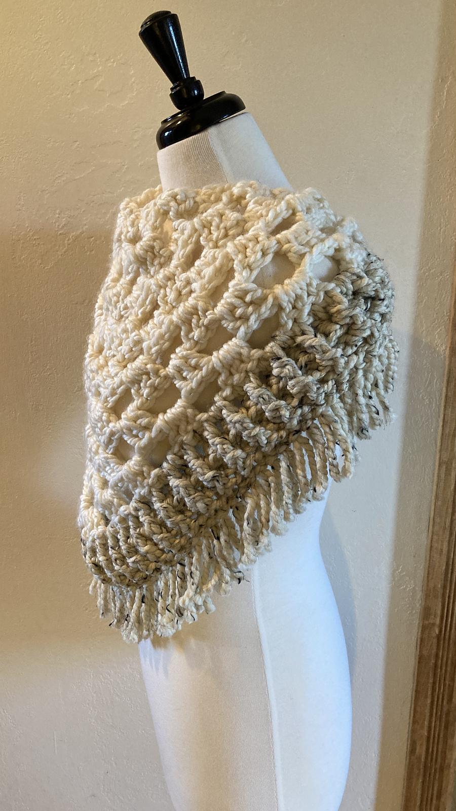 Snowdrift Chunky Poncho