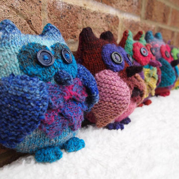 Yarn Owl & Owlet