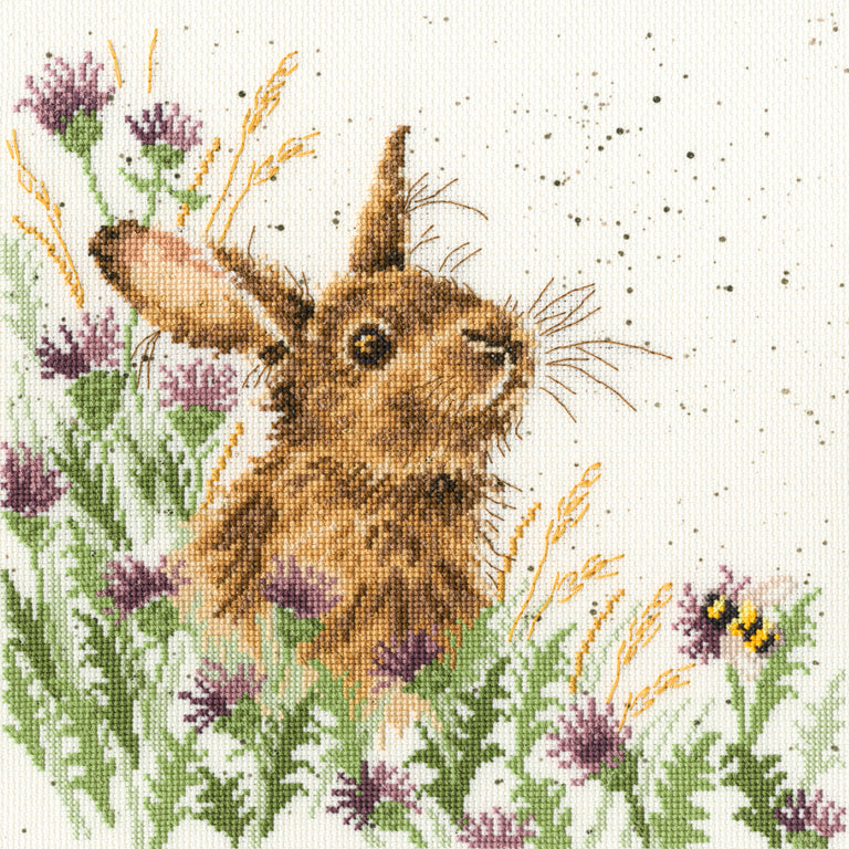 Bothy Threads The Meadow Cross Stitch Kit - 26cm x 26cm