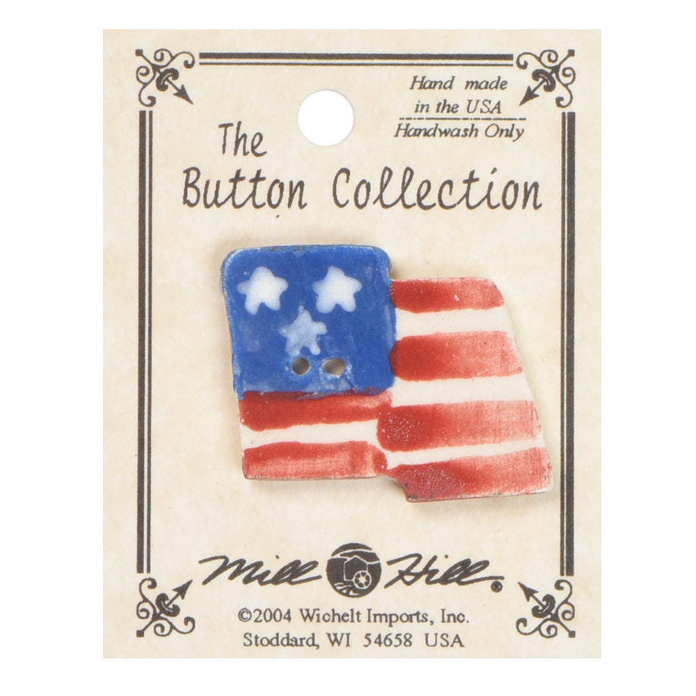 Mill Hill Button 86177 - Large Flag
