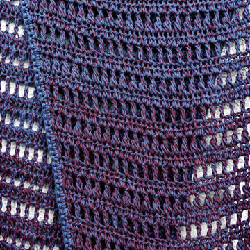 Finely Forked Pointed Scarf