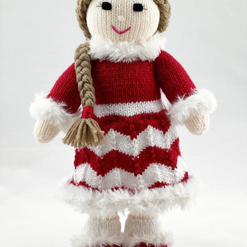 Natasha Christmas doll knitting pattern 19081