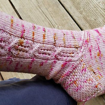 Pomegranate Wine Socks