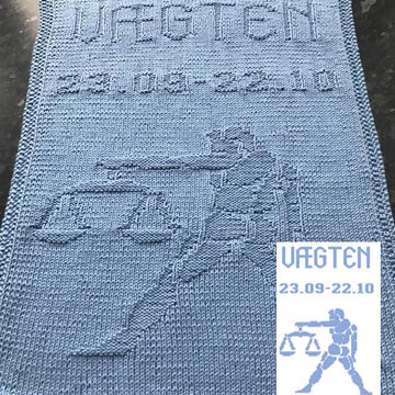 Nr. 560 Zodiac Libra guest towel