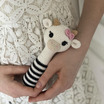 Rattle toy cow