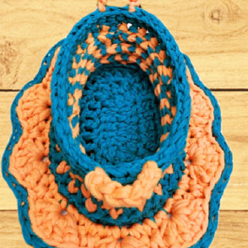 Crochet Basket & Doily Pattern