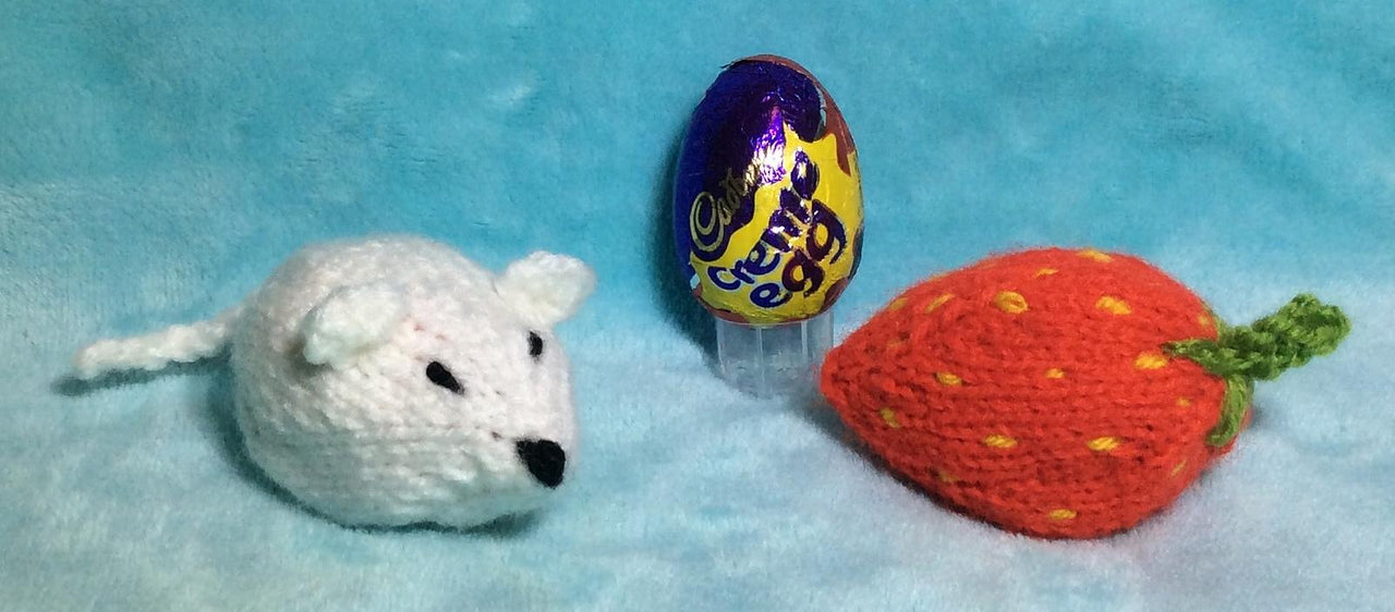 Strawberry and Mouse Choc Creme Egg Covers