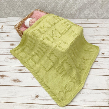 Baby Blanket Knitting Pattern #690