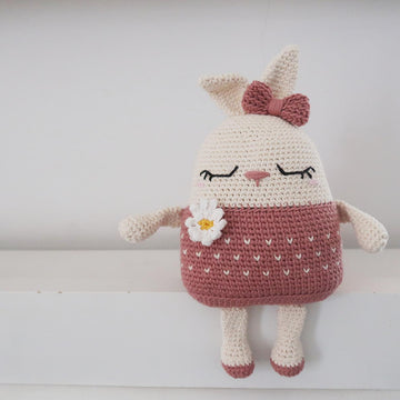 Brigitte the Rabbit Amigurumi