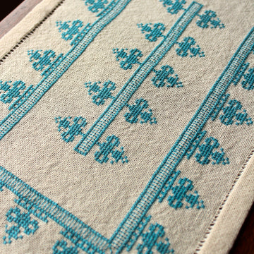 Avlea Folk Embroidery Ionian Fountains - Downloadable PDF