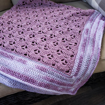 French Lilacs Baby Blanket