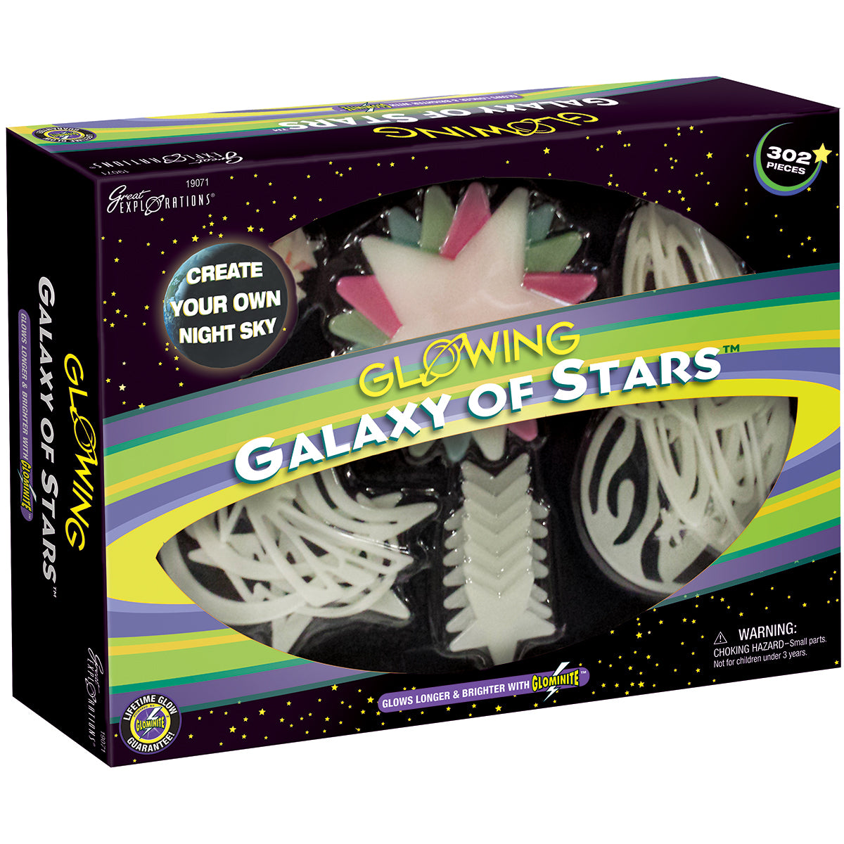 University Games Glowing Galaxy Of Stars Kit - 118410
