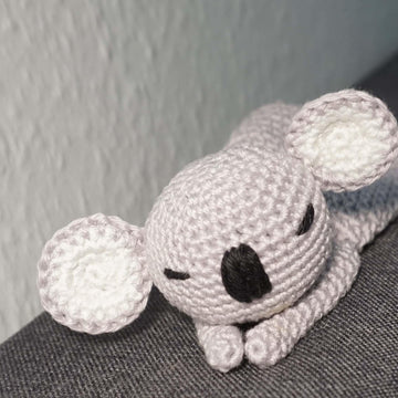 Crochet pattern cuddle cloth Koala!