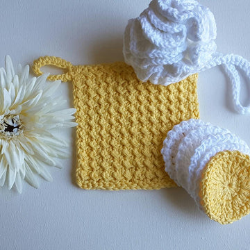 Spa Bath Scrubbies Set