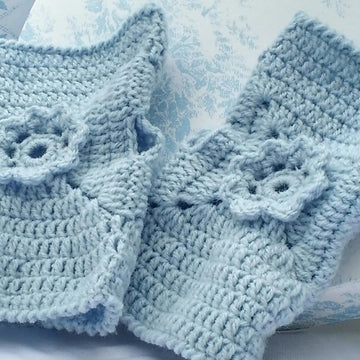 Pretty Flower Gloves