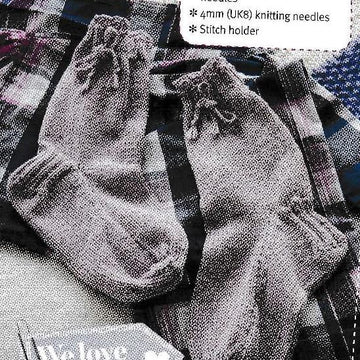 Tie Top Bed Socks