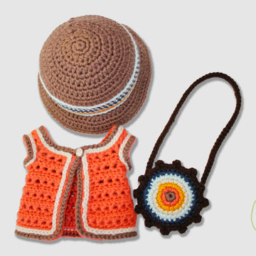 21 inch crochet doll pattern PDF, Large amigurumi doll, Cara