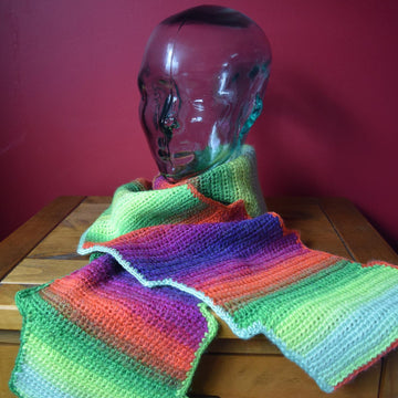 Retro Panel Scarf